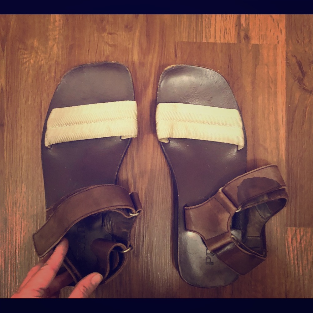 Men’s vintage PRADA sandals size 10